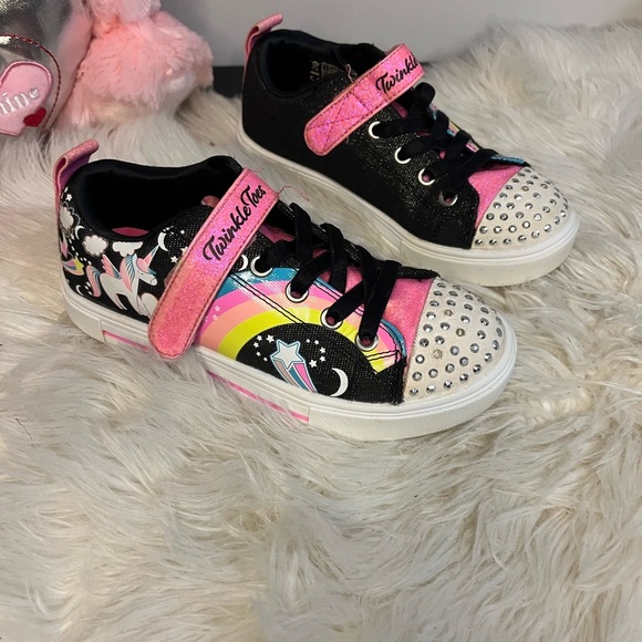 Sketcher sparkle toes sneaker - Picture 3 of 7